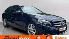 Azul Usado 2019 Mercedes C200 Familiar | 23.990 € (Precio justo)
