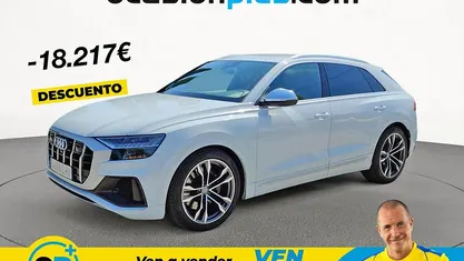 Usado Audi Q8 S-Line 435 CV (319 kW) 2020 Blanco SUV