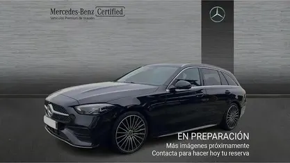 Begagnad Mercedes C220 AMG line 200 HK (147 kW) 2024 Blå Kombi