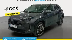 Gris Usado 2021 Toyota Yaris Hybrid Plus Recogida | 22.590 € (Precio justo)