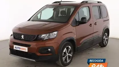 Usado Peugeot Rifter GT-line 131 CV (96 kW) 2019 Marrón Monovolumen