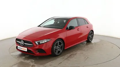 Rojo Usado 2020 Mercedes A200 Berlina | 27.899 € (Precio justo)