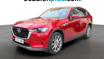 Rojo Usado 2024 Mazda CX-60 Exclusive-Line SUV | 39.900 € (Precio justo)