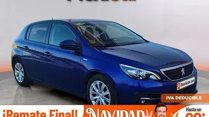 Azul Usado 2020 Peugeot 308 Style Berlina | 10.990 € (Precio justo)