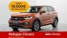 Rojo Usado 2021 VW T-Cross Sport SUV | 21.490 € (Precio justo)