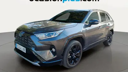 Usado Toyota RAV4 Hybrid Style 218 CV (160 kW) 2021 Gris SUV