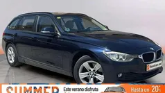 Azul Usado 2016 BMW 320 Efficient Dynamics Familiar | 13.990 € (Precio justo)