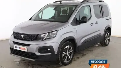 Usado Peugeot Rifter GT 131 CV (96 kW) 2020 Gris Monovolumen