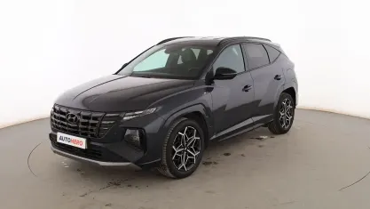 Usado Hyundai Tucson N Line 150 CV (110 kW) 2022 Gris SUV