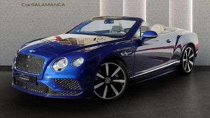 Usado Bentley Continental GT 641 CV (471 kW) 2018 Azul metalizado Descapotable
