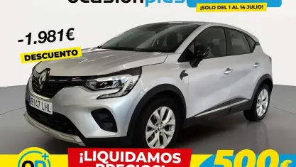 Usado Renault Captur Intens 131 CV (96 kW) 2020 Gris SUV