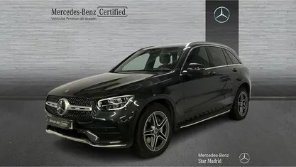 Gris grafito metalizado Usado 2022 Mercedes GLC200 AMG line SUV | 39.990 € (Buen precio)