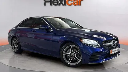 Azul Usado 2020 Mercedes C200 Berlina | 23.990 € (Buen precio)