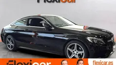 Negro Usado 2015 Mercedes C220 AMG line Coupe | 25.990 € (Precio justo)