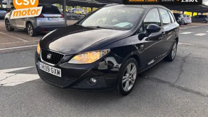 Usado Seat Ibiza SC Sport 105 CV (77 kW) 2010 Negro Utilitario