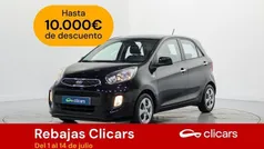 Negro Usado 2015 Kia Picanto Utilitario | 7190 € (Precio justo)