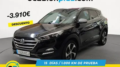 Negro Usado 2017 Hyundai Tucson SUV | 16.380 € (Precio justo)