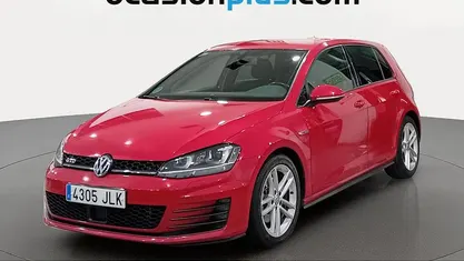 Usado VW Golf VII GTD 184 CV (135 kW) 2016 Rojo Utilitario