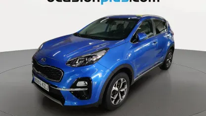 Usado Kia Sportage 132 CV (97 kW) 2019 Azul SUV