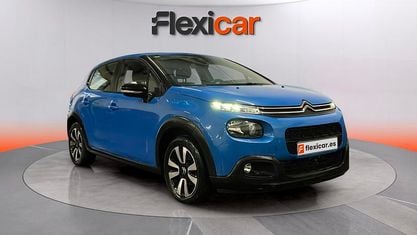 Usado Citroën C3 PureTech 82 CV (60 kW) 2018 Azul Berlina