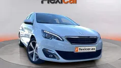 Blanco Usado 2017 Peugeot 308 Allure+ Familiar | 9790 € (Precio justo)