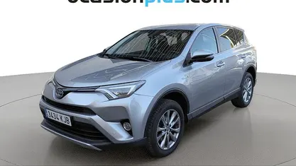 Usado Toyota RAV4 Hybrid Advance 197 CV (144 kW) 2018 Gris plata SUV