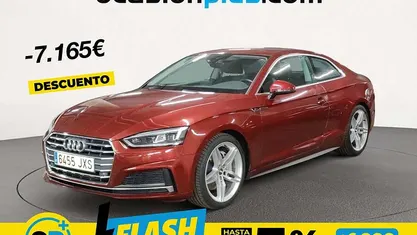 Usado Audi A5 S-Line 252 CV (185 kW) 2017 Rojo Coupe