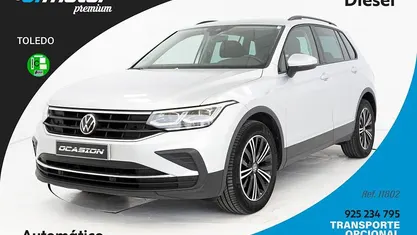 Gris Usado 2021 VW Tiguan Life SUV | 26.400 € (Precio justo)