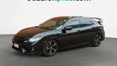 Negro Usado 2018 Honda Civic Elegance Utilitario | 15.228 € (Precio justo)
