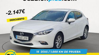 Begagnad Mazda 3 Style 150 HK (110 kW) 2017 Vit Halvkombi