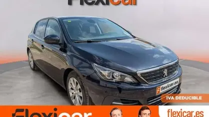 Brugt Peugeot 308 Style 131 HK (96 kW) 2020 Blå Sedan