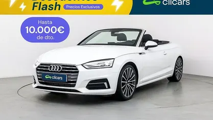 Usado Audi A5 Cabriolet S-Line 190 CV (139 kW) 2018 Blanco Descapotable