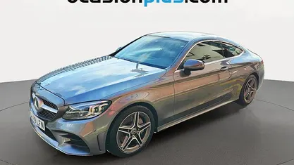 Usado Mercedes C300 AMG 258 CV (189 kW) 2020 Gris Coupe