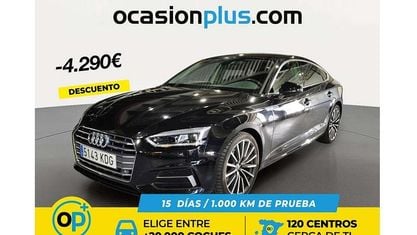 Occasion Audi A5 Sportback Sport 150 PK (110 kW) 2017 Zwart Hatchback