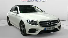 Blanco Usado 2016 Mercedes E220 AMG line Berlina | 29.990 € (Precio justo)