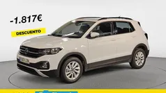 Blanco Usado 2022 VW T-Cross Advance SUV | 19.990 € (Precio justo)