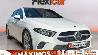 Begagnad Mercedes A180 116 HK (85 kW) 2019 Vit Halvkombi