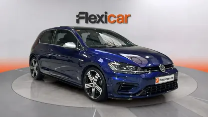 Usado VW Golf VII R 300 CV (220 kW) 2019 Azul Berlina
