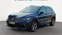 Azul Usado 2022 VW Tiguan R-line SUV | 32.264 € (Un poco caro)