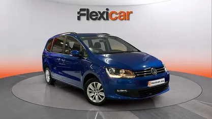 Usado VW Sharan Edition 150 CV (110 kW) 2018 Azul Monovolumen