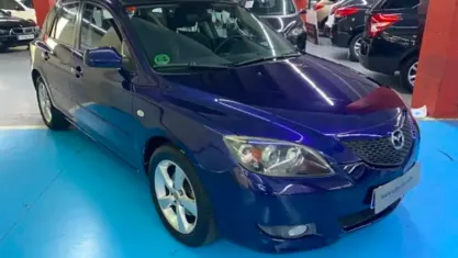 Usado Mazda 3 Active Plus 105 CV (77 kW) 2004 Azul Utilitario