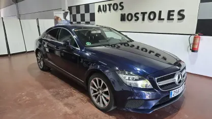Usado Mercedes CLS250 204 CV (150 kW) 2016 Azul Coupe