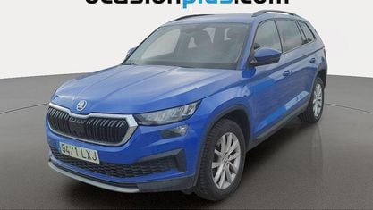 Begagnad Skoda Kodiaq Ambition 150 HK (110 kW) 2022 Blå SUV