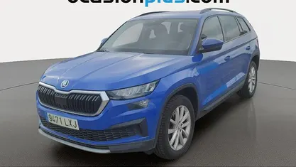Azul Usado 2022 Skoda Kodiaq Ambition SUV | 24.537 € (Buen precio)