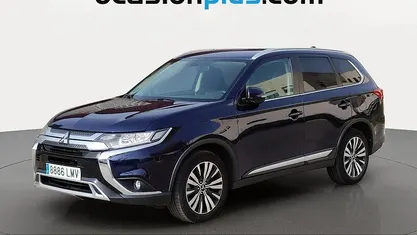 Usado Mitsubishi Outlander Motion 150 CV (110 kW) 2021 Azul SUV