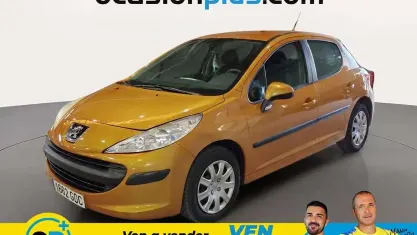 Usado Peugeot 207 75 CV (55 kW) 2008 Naranja Utilitario