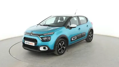 Usado Citroën C3 Feel 102 CV (75 kW) 2021 Azul Utilitario