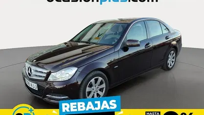 Marrón Usado 2012 Mercedes C200 Edition Berlina | 13.200 € (Precio justo)