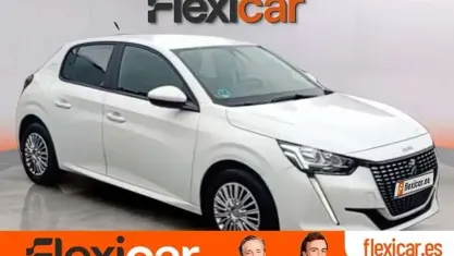 Usado Peugeot 208 Active 101 CV (74 kW) 2021 Blanco Utilitario