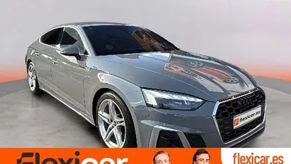 Usado Audi A5 Sportback Premium 163 CV (119 kW) 2021 Gris Utilitario